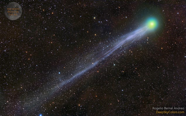 Hoy es un gran día para ver a simple vista el cometa Lovejoy