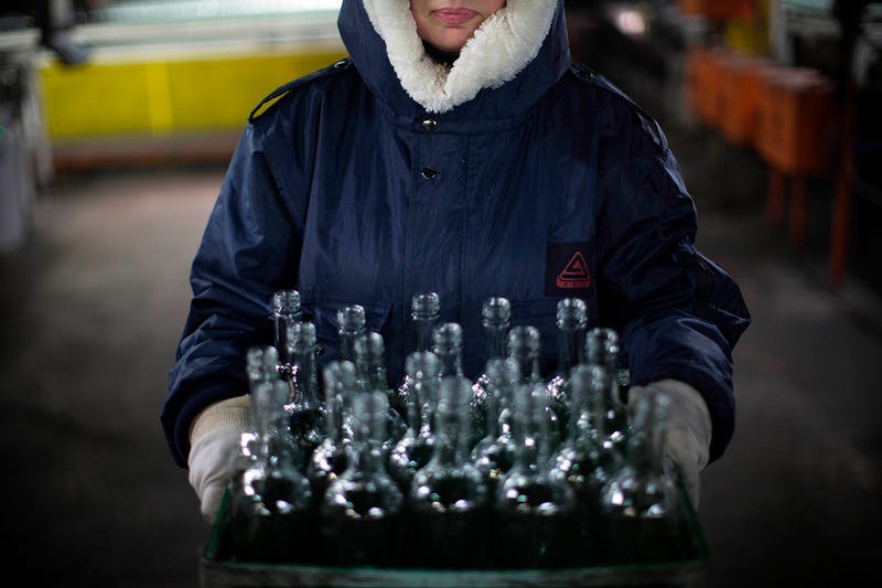 A Trip to the Glass Mountains of Israel's Only Bottle Factory