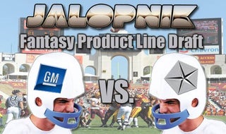 GM Vs. Chrysler: Product Lineup Fantasy Draft