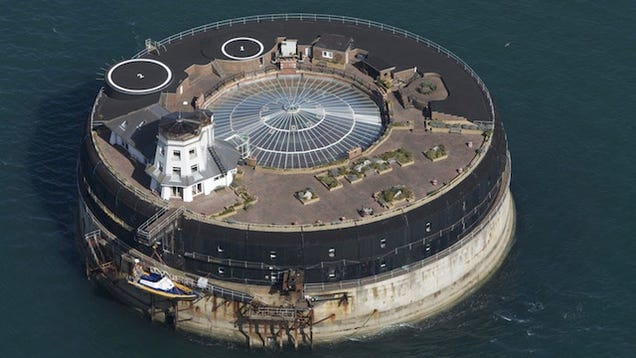 The Luxurious Afterlives Of Abandoned Sea Forts And Oil Rigs