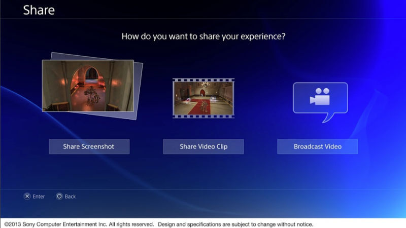 Get a Good Look at the PS4 User Interface