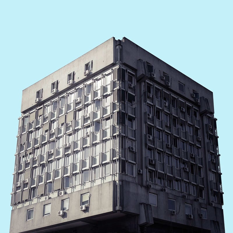 These Photos of Belgrade's Socialist Architecture Look Like Ancient Spaceships
