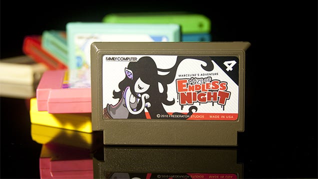 Adventure Time? 1980s Video Game Cartridges? What is This Madness?
