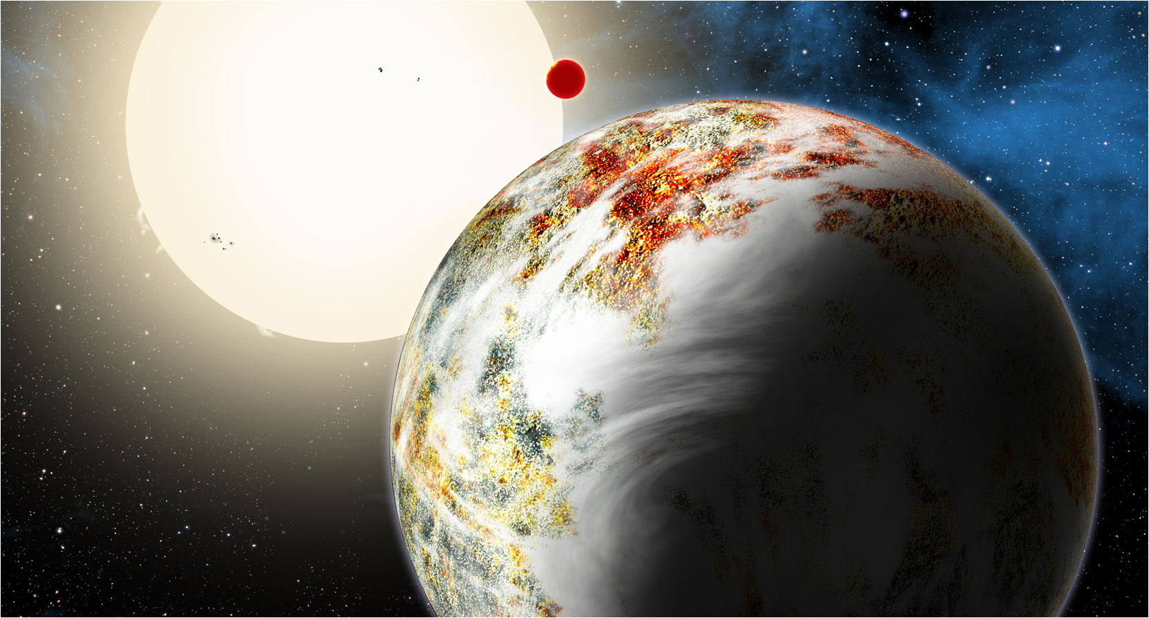 Astrónomos descubren un nuevo tipo de planeta: la "Mega Tierra"