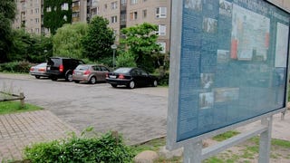 Hitler's secret bunker is under this parking lot