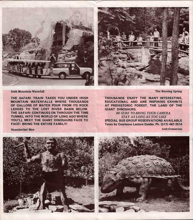 Michigan's Abandoned Dinosaur Amusement Park Is Way Creepy