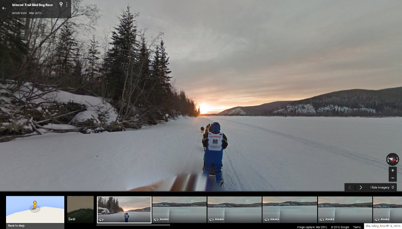 Experience The Alaskan Iditarod Through Google Street View From The Comfort Of Your Bed
