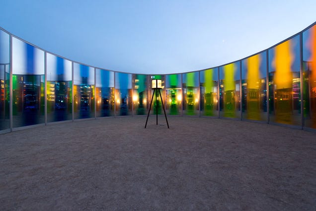 Step Inside A Giant Kaleidoscope in Iowa