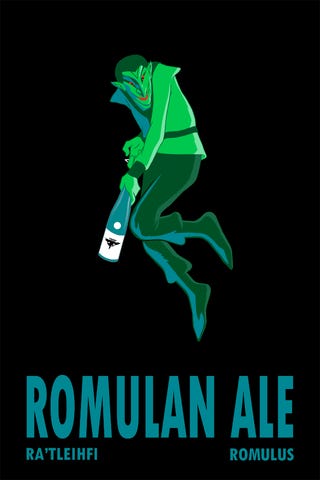 Vintage Star Trek booze ads will class up your quarters