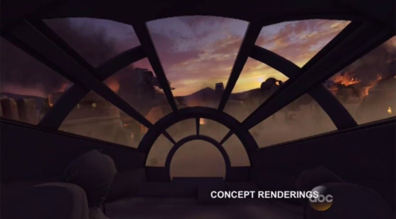 Un primer vistazo al prometedor parque de atracciones de Star Wars en Disneyland