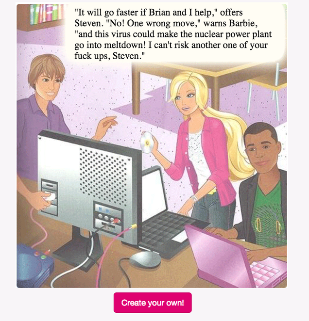 The Internet's Best Responses to Computer Engineer Barbie