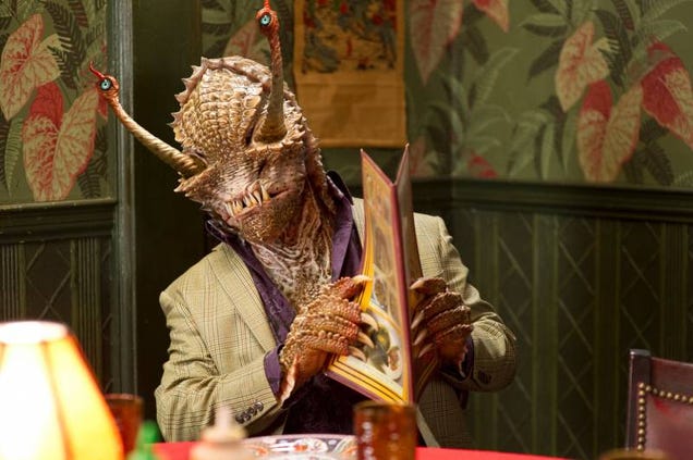 Every one of Rick Baker's aliens from Men In Black III is a work of art