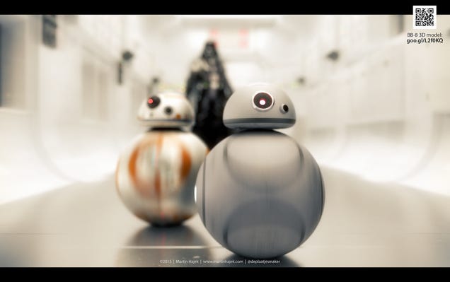 If Apple Made BB-8 Droids, They'd Be Adorable