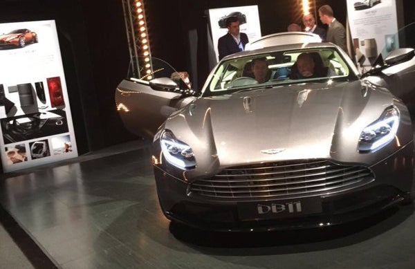 Here's The New Aston Martin DB11 Way Before You're Supposed To See It