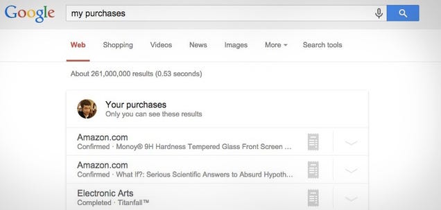 Search Your Email Receipts Right from Google