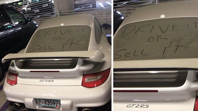 Who The Hell Abandons A Porsche 911 GT2 RS?