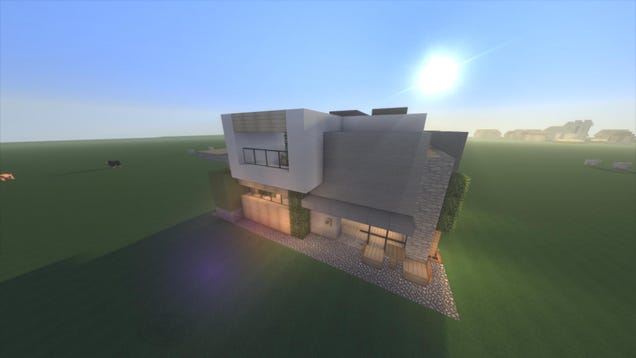 A Fun New Way To Build In Minecraft: 'Chunk Houses'