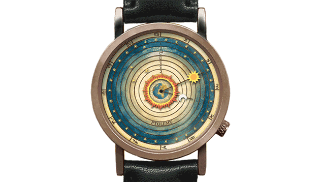 The Earth Is At the Center of This Watch's Tiny Solar System