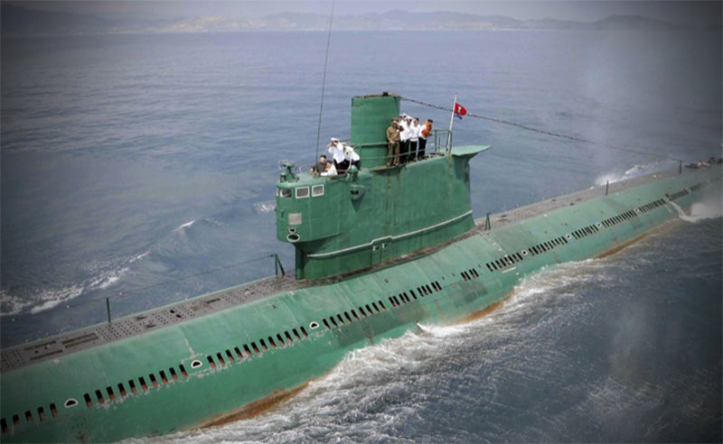 North Korea Is Frantically Searching For One Of Its Submarines: Report