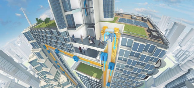 Future Elevators Will Use Maglev to Go Up, Down—and Sideways