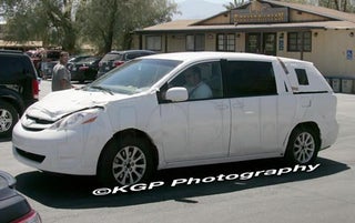 2010 Toyota Sienna Spotted Testing In Desert, Not A Soccer Game In Sight