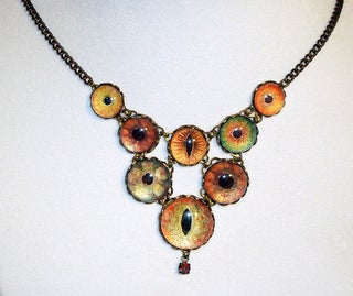 The very best fancy eyeball jewelry for a macabre night out