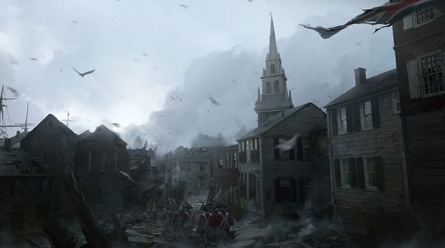It's a Dark, Lonely Frontier In Assassin's Creed III