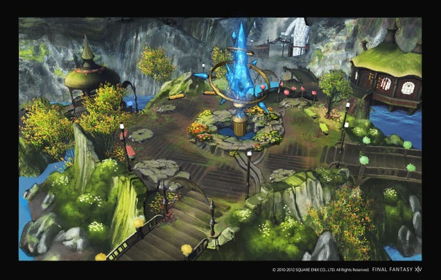 At Least Final Fantasy XIV's Art Isn't Drowning in Buttons