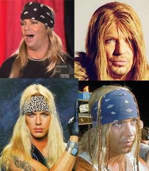 Bret Michaels puts more effort into covering up his scalp than most ...