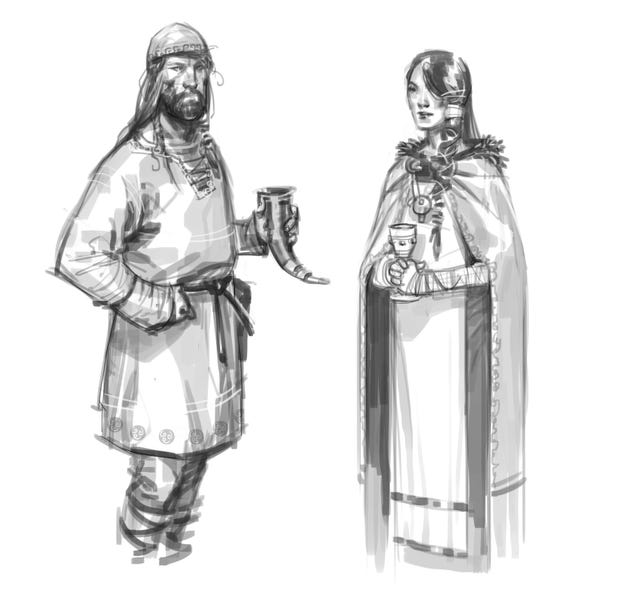 The Art Of The Banner Saga, One Of The Most Beautiful Video Games I've Ever Seen