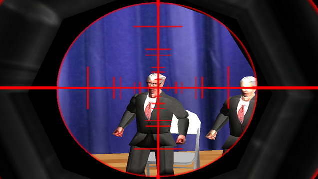 Someone Made A Game In Which You Shoot The Head Of The NRA
