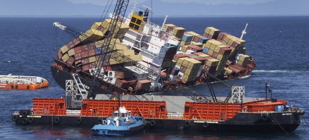 Shipping Containers Lost at Sea and the Search for Flight 370
