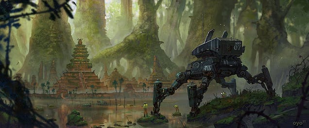 Let's Look at Some Killing Machines (And Giant Castles, And Steampunk Samus)