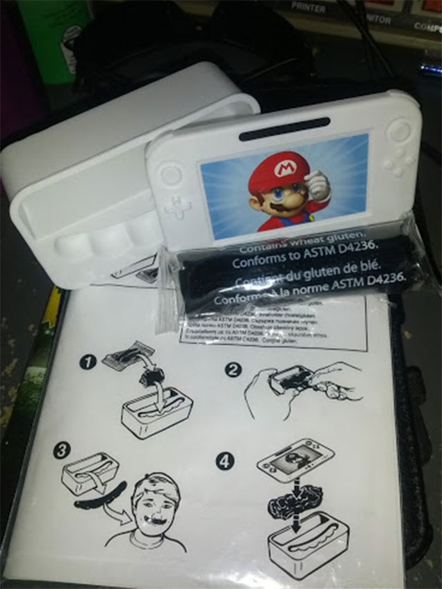 Weird Nintendo Swag Lets You Make Your Own Mario Moustache