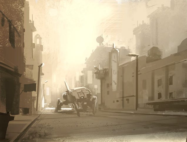 The Futuristic Landscapes of Concept Artist Josh Kao
