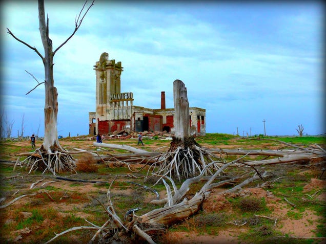 This Argentinian tourist village sat underwater for 25 years