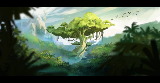 Drown Your Eyeballs in Rayman: Origins' Gorgeous Concept Art