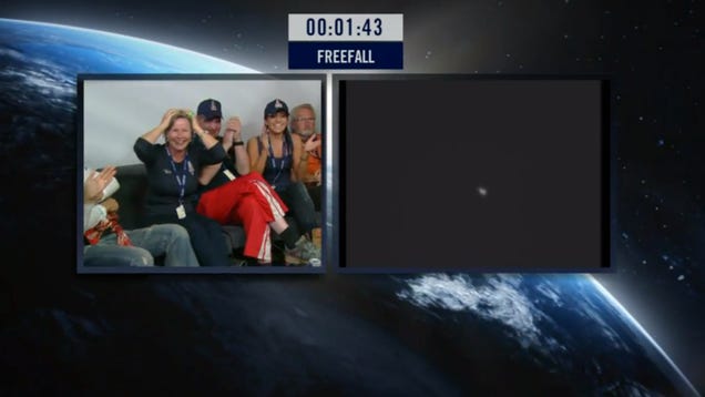 Red Bull's Insane 24 Mile Supersonic Stratos Space Jump Has Been A Success