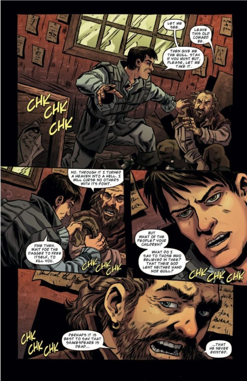 In this sneak peek of Kill Shakespeare, a happy dagger gets overzealous