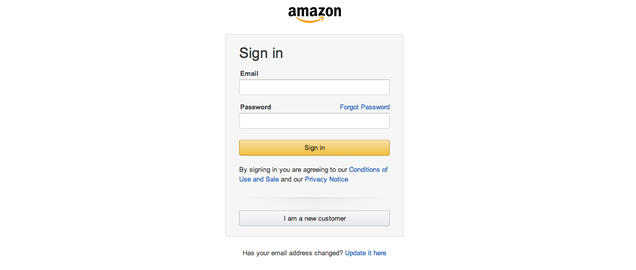 Amazon Redesigns Its Login Page For the First Time In Decades