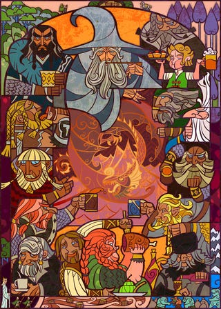 Wonderful Lord of the Rings Art That Goes On And On