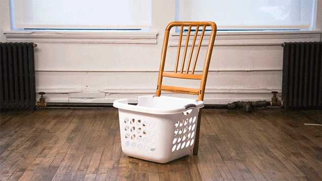 The Hamper Chair Is Your New Best Excuse For Never Doing Laundry