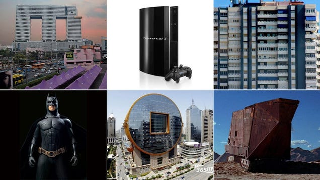 When Giant Buildings Look Silly