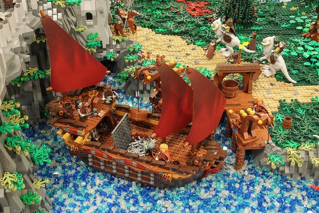 That's How You Build A Giant LEGO Castle