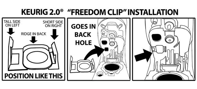 The 'Freedom Clip' Permanently Disables Keurig's New DRM