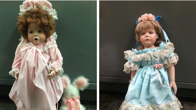 Creepy Porcelain Dolls Left in Front of Homes Where Little Girls Live