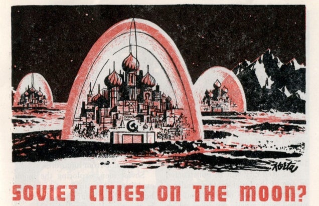 How Soviet Artists Imagined Communist Life in Space