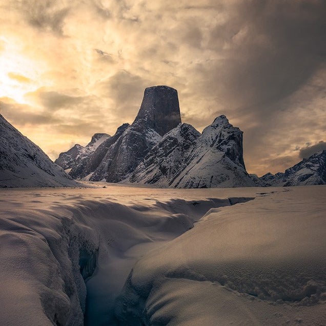 photo of Mt. Asgard is so otherworldly it looks like the actual home of the gods image