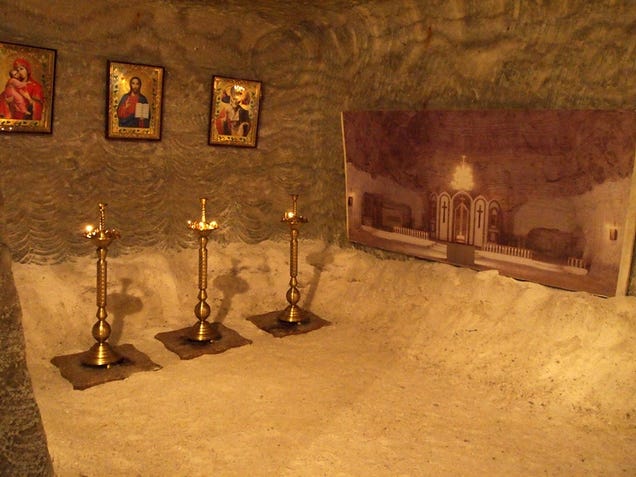 This Ukrainian salt mine is like a tourist resort for morlocks