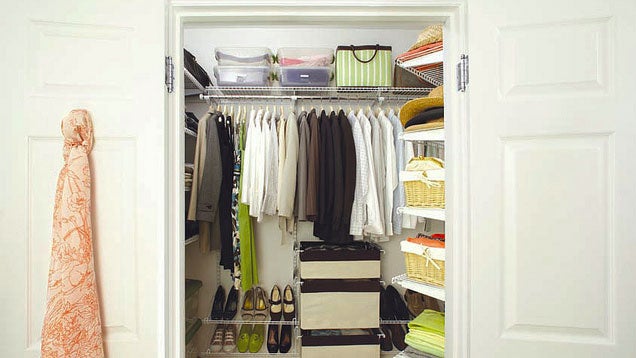 Hang a "Discard Bag" in Your Closet to Regularly Declutter Clothes